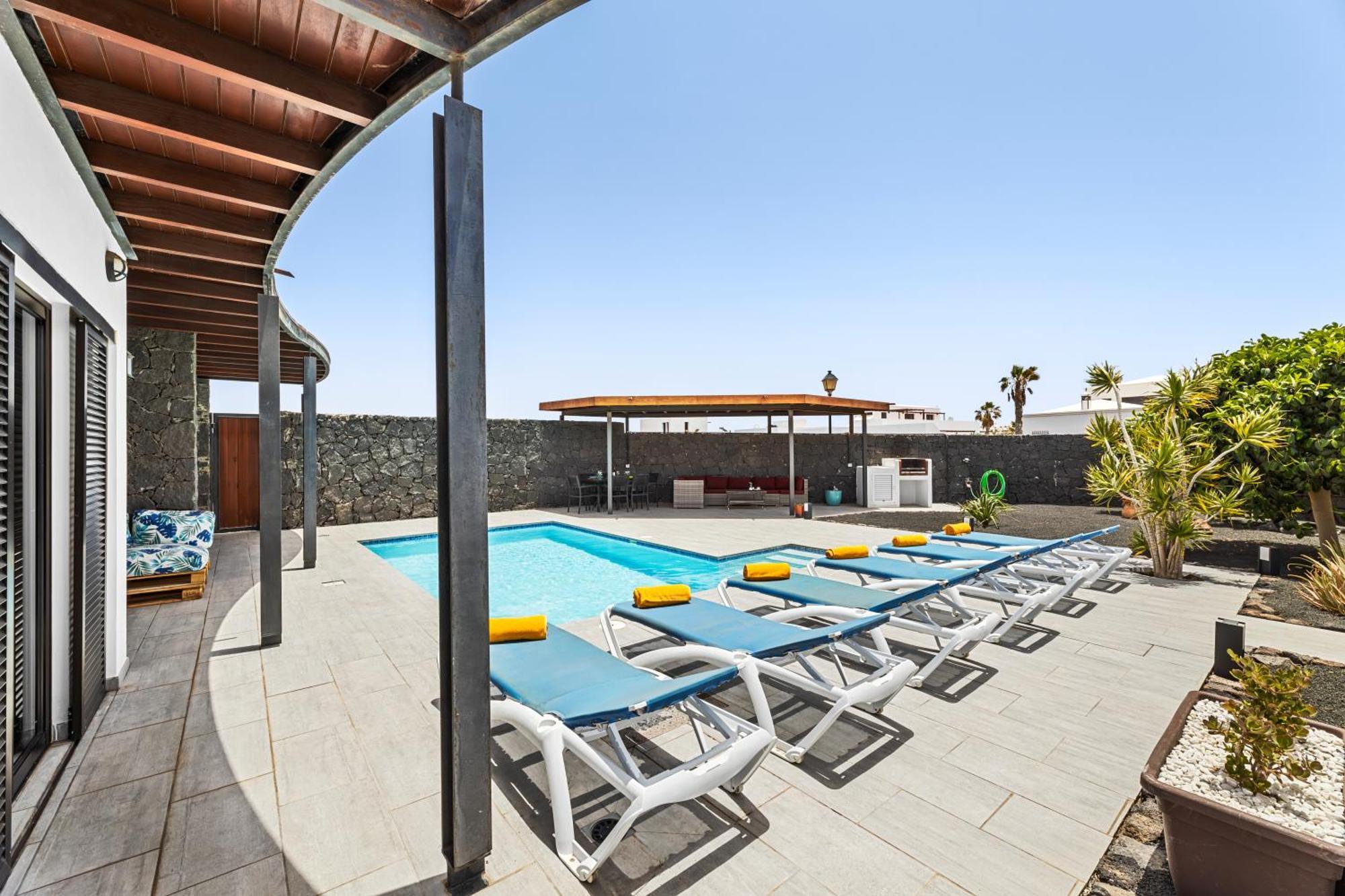 3 Bedroom Villa With Private Pool Close To Papagayo Beach Playa Blanca  Exteriér fotografie